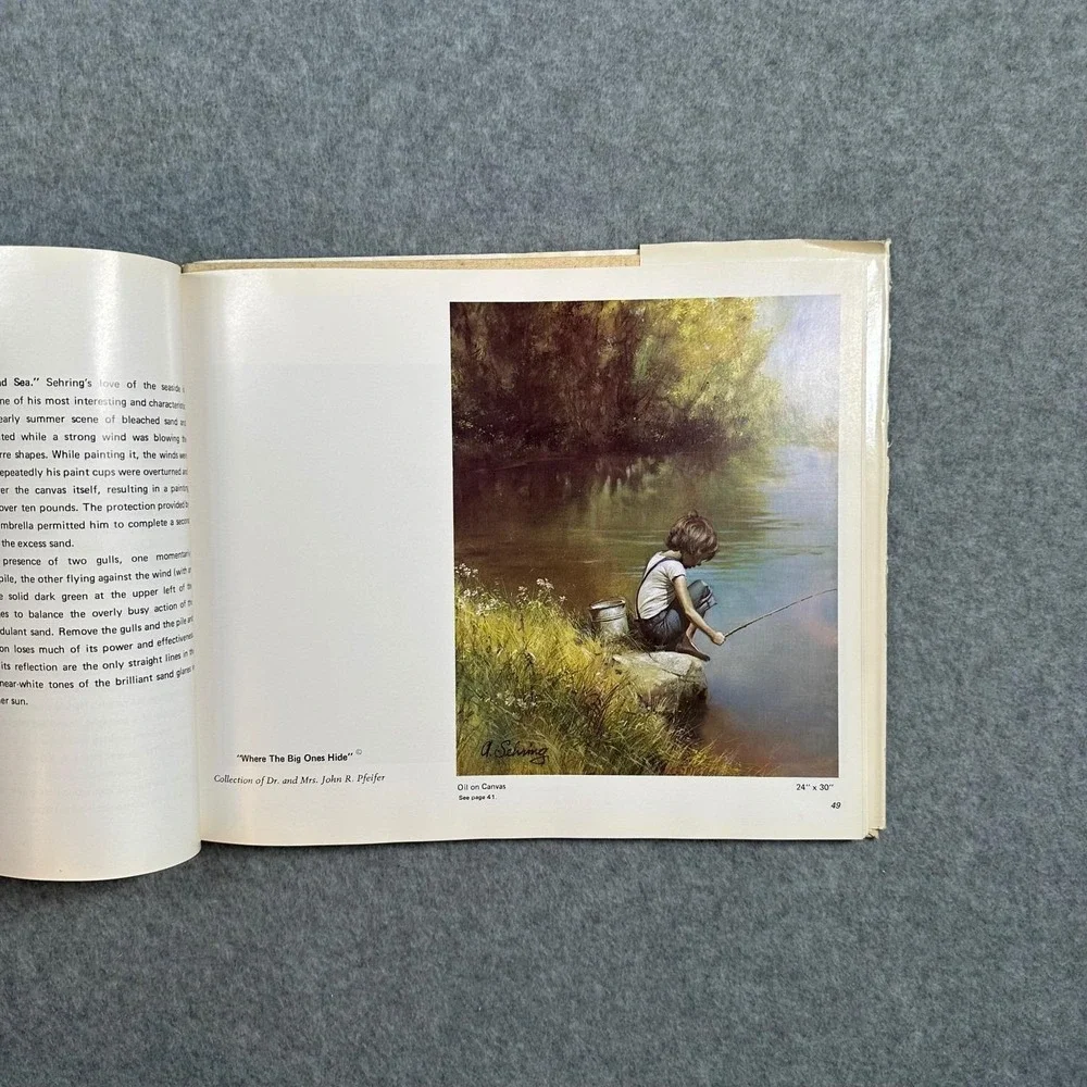 Adolf Sehring and Realism Levin Houston‎ 1977 Art Book Kembel Publications